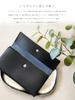 HERDES Long Brand Large Easy to Slim Cowhide 15mm Simple Matte Women's Wallet, Name, Capacity, Use, Lightweight, Slim, Leather, Flap, Design, Gift,