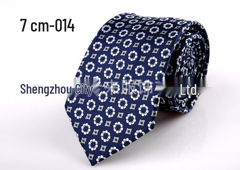 Men s Professional Striped Jacquard Polyester Tie