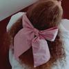 [Elizabeth Moments] Pink Long Memory Ribbon Hair Pin