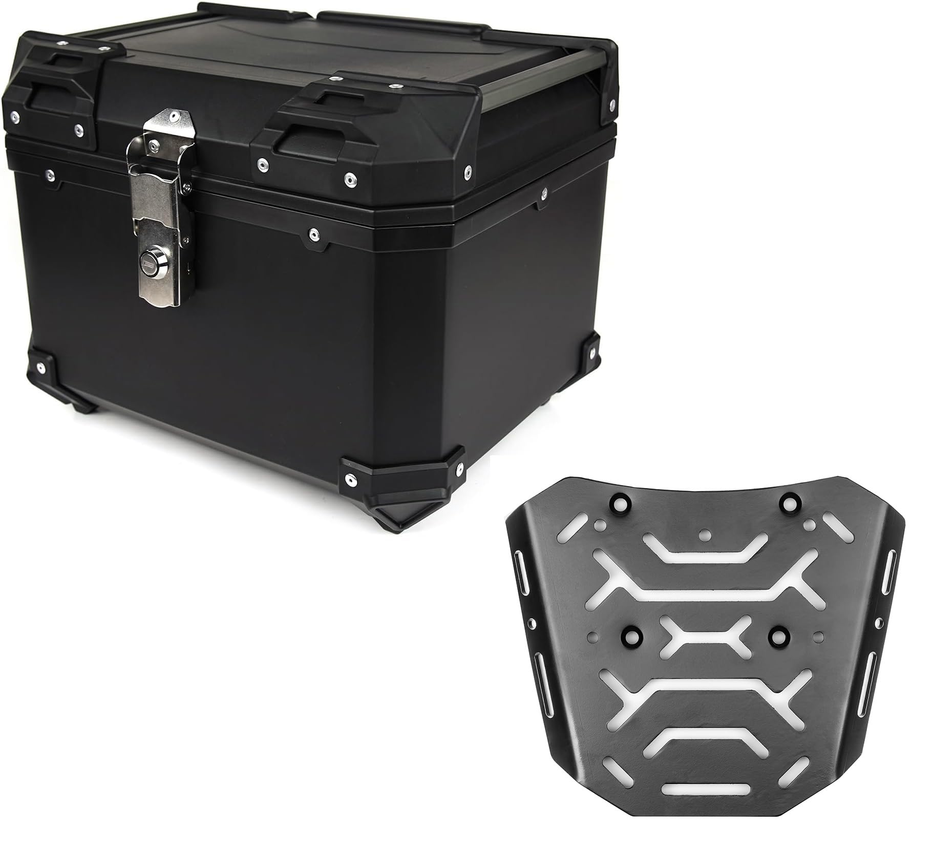 

Задний багажник Entrotech + Задний кофр 45 л DIO110 LEAD125 Lead 125 (JF45/JK12) Большая емкость 45L+Rear carrier чёрный