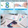Kids Favors Breath Calm Anxiety Sensory Stickers Anti Stress Tactile Calm Stickers Self Adhesives Decals For Stationery Sticker