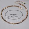 Uniquely Designed Leopard Print Snake Chain Versatile Women's Snake Bone Chain  Summer
