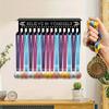 Wall Mounted Medal Display Rack Metal Trophy Shelf Medal Hanger Display With 15 Hooks Medal Holder Sturdy Honor Ribbon Organizer