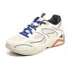 Skechers DLites Hyper Burst Low Top Dad Shoes Men sneakers White Black Orange 232425-NTMT