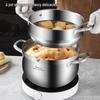 Behrens Penguin 24cm 3-Ply Stainless Steel Steamer Pot