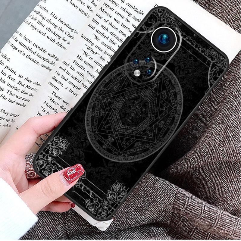 Girly Pastel Witch Goth Ouija Case For Honor Magic 5 6 7 8 Pro Honor Win RT X9d X9c X9b X9a X8c X8b 50 70 90 400 200 Lite