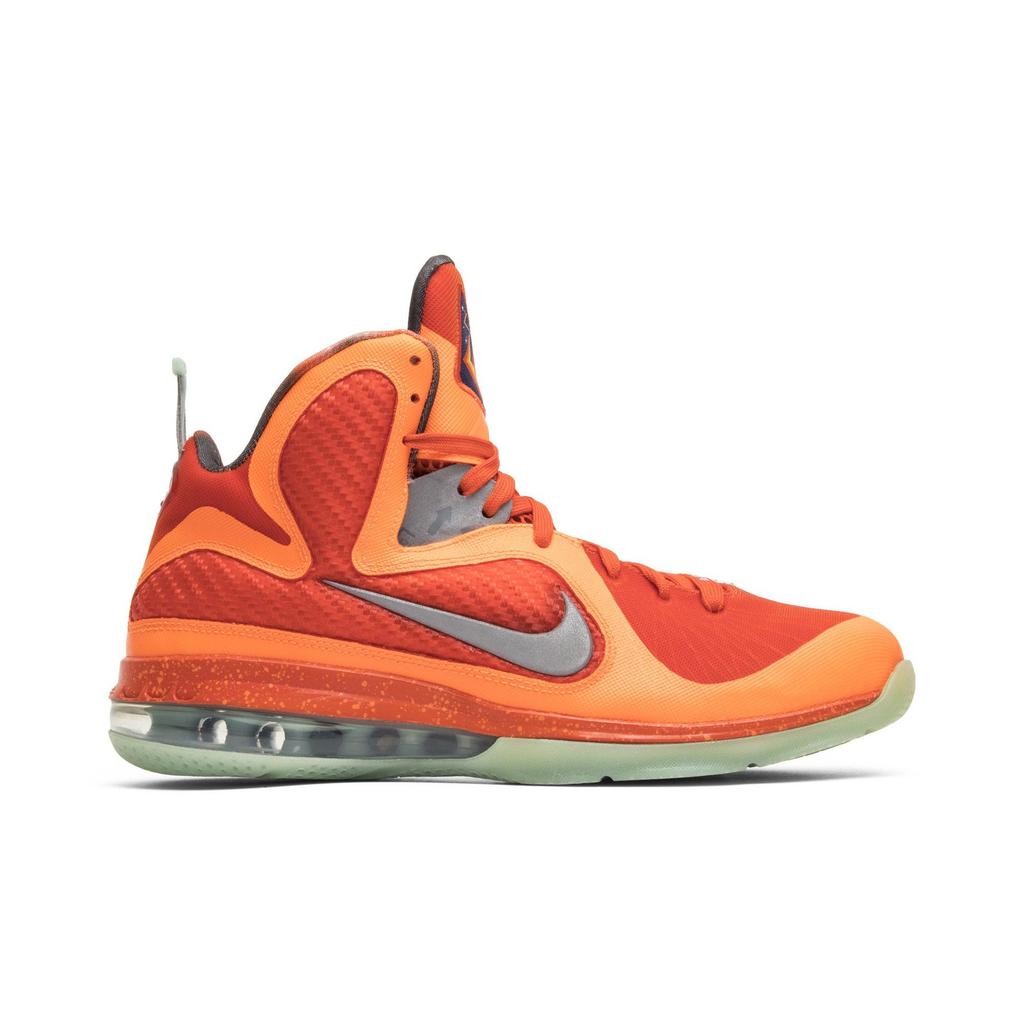 Nike LeBron 9 AS 'Big Bang' 2012 (Unisex) Total Orange / Metallic Silver-Total Orange Basketball Shoes 520811 800