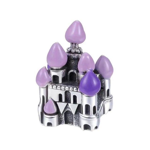 1Pcs Neue Lila Nette Gläser Lippenstift Anhänger Geeignet für Original Mode Armband Halskette Zubehör Frauen DIY Schmuck Machen