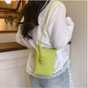 Candy Color Leather Trend Shoulder Bag PU Leather Mini Summer Shoulder Bags  Summer