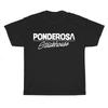New Ponderosa Steakhouse Restaurant Logo Unisex T-Shirt Funny Size S To 5XL