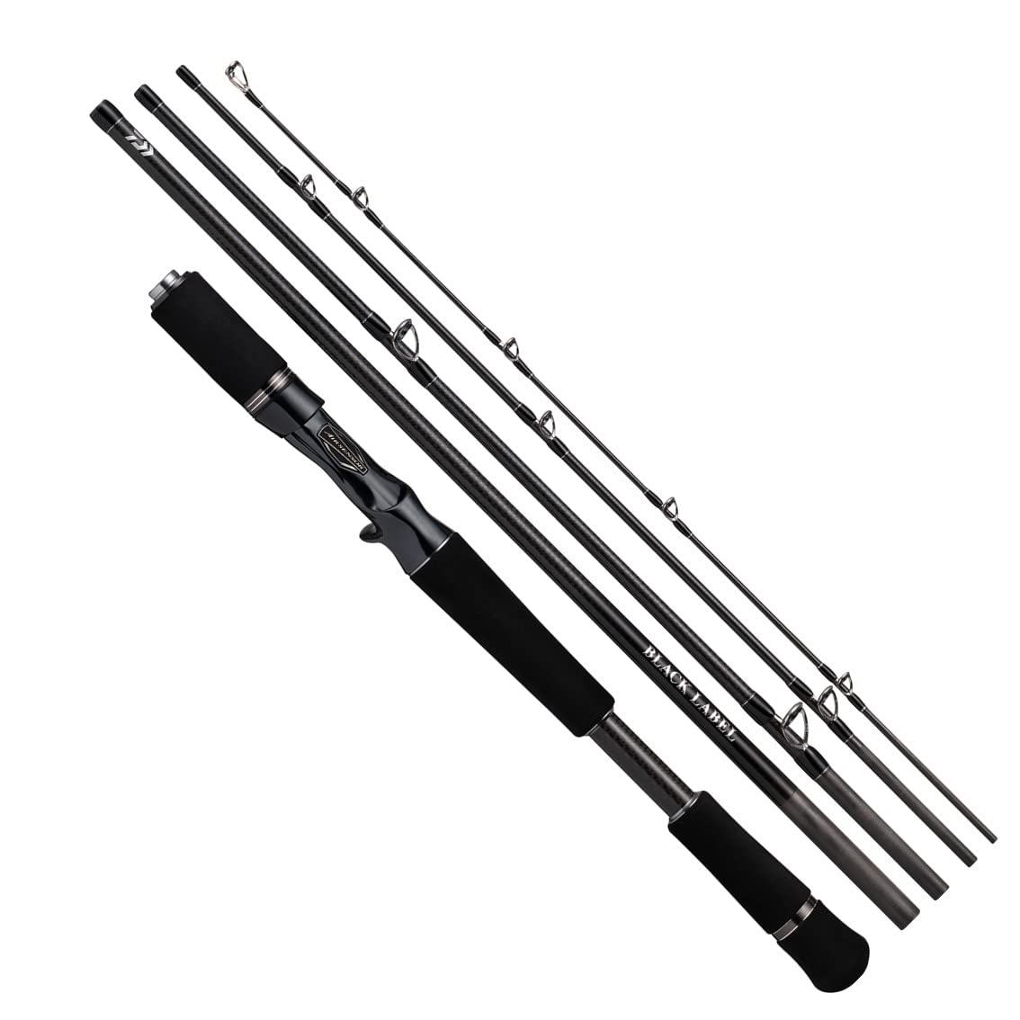

DAIWA Bass Rod Black Label Travel C66ML-5 чёрный