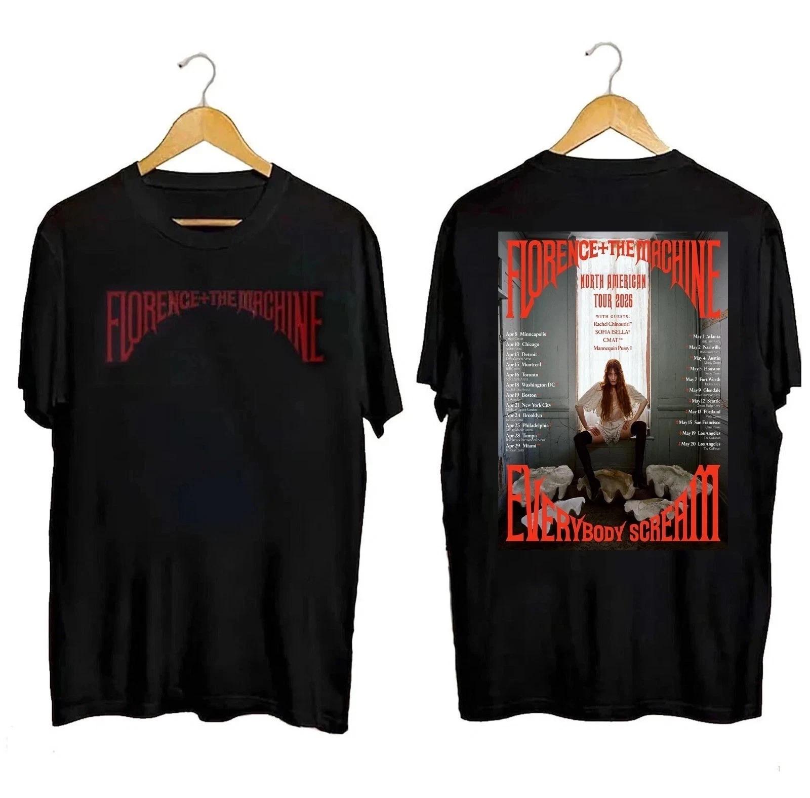 Florence And The Machine 2026 Everybody Scream North America T shirt S-5XL M