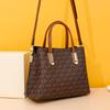 Spring and Summer New Women's Bags Fashion Printed Letter Handbags Retro Large-capacity Tote Bags Shoulder Messenger Bags