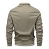 Baseball Collar Jacket Spring and Autumn Men's Light Version Two-open Baseball Uniform Large Size Casual Jacket Flying Suit