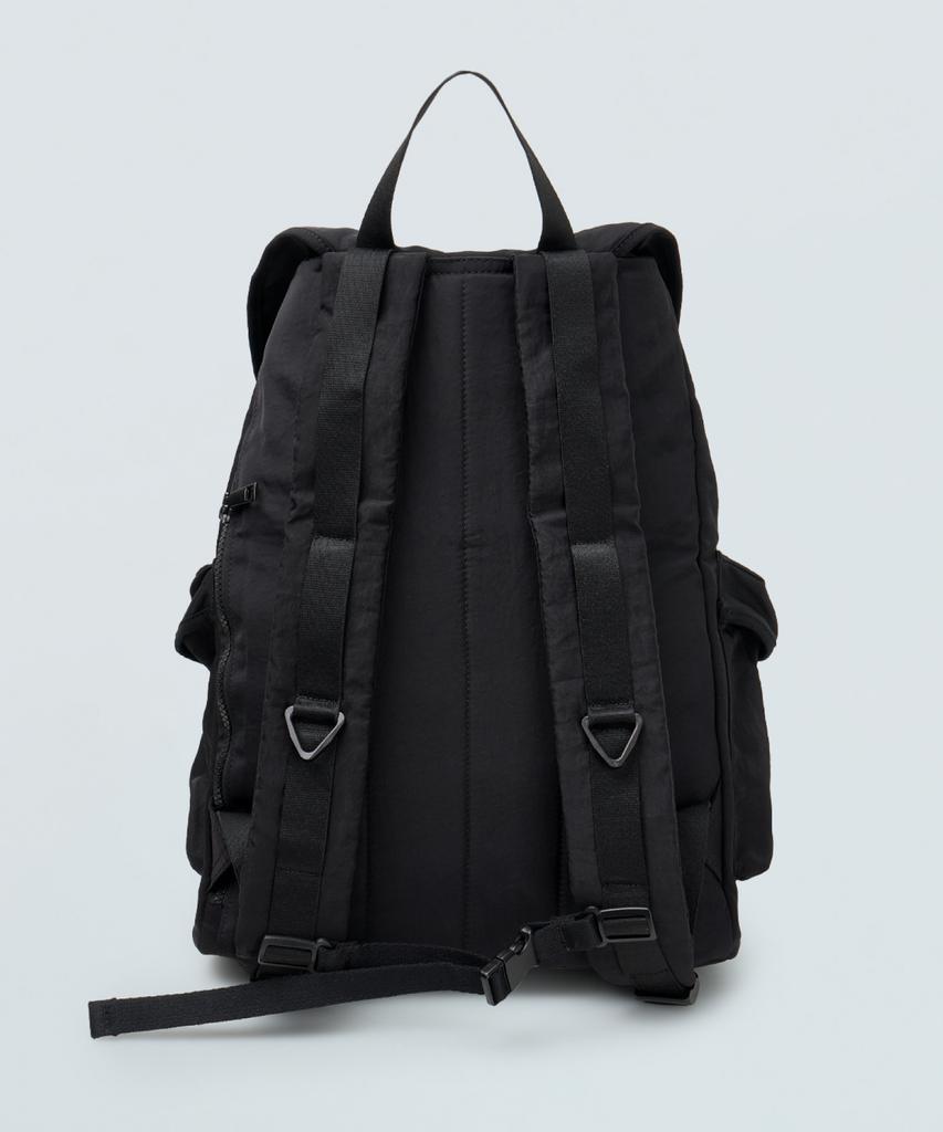 Piari Nylon Utility Cargo Backpack (Black)
