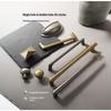 Vintage And Minimalist Antique Nickel Color Copper Brown Furniture Handles Cabinets Drawers Wardrobes Door Handles