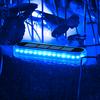 Promotion IP68 Waterproof Solar Step Lamp Blue Outdoor Path Stair Light for Garden Deck Fence Balcony for Underground Landscape