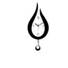 Silent European Acrylic Wall Clock with Swing Pendulum for Living Room or Bedroom Decor