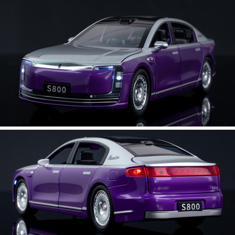 Simulation 1/32 MAEXTRO S800 Alloy Car Model Ornament Toy Piece Dropshipping Gift