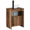 Bathroom Furniture Set Reclaimed Wood Engineered Wood