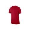 Jordan T Shirts Men's Red Crew Neck Moderate Straight Fit 939619-687
