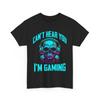 Videospiele T-Shirt, Kann dich nicht hören, ich spiele T-Shirt, Gaming Headset T-Shirt