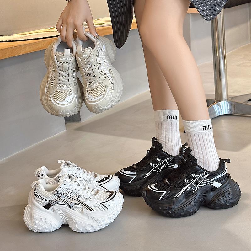 

Height Increasing Durian Resin Sole Paris Platform Dad Shoes Women s Shoes Spring and Summer Versatile Couple Casual Sneaker