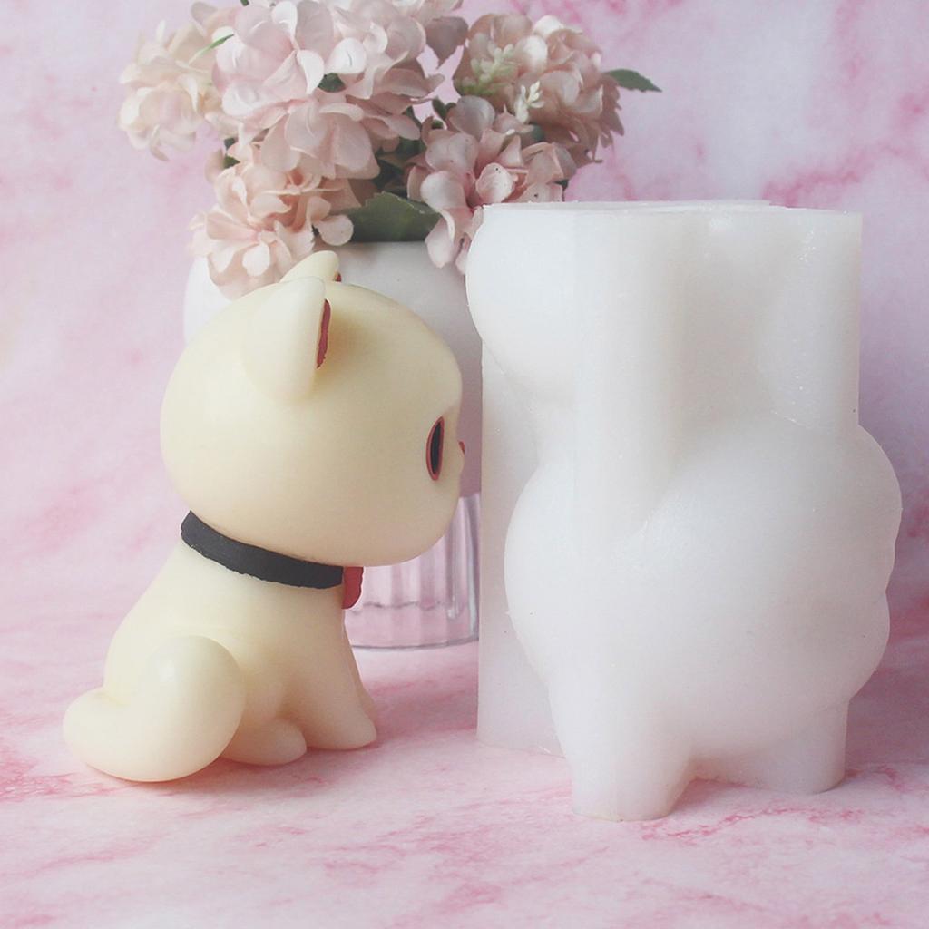 Eye Liner Cat Silicone Mold Versatile Silicone Eye Liner Cat Candles Mold for Creative Baking and Chocolate Making