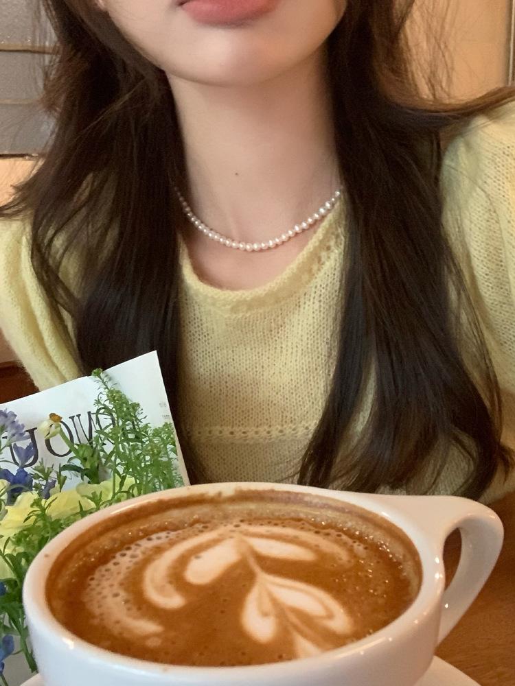 

Ni Ni Pearl Choker - Women s Trendy Light Luxury Clavicle Necklace 2025