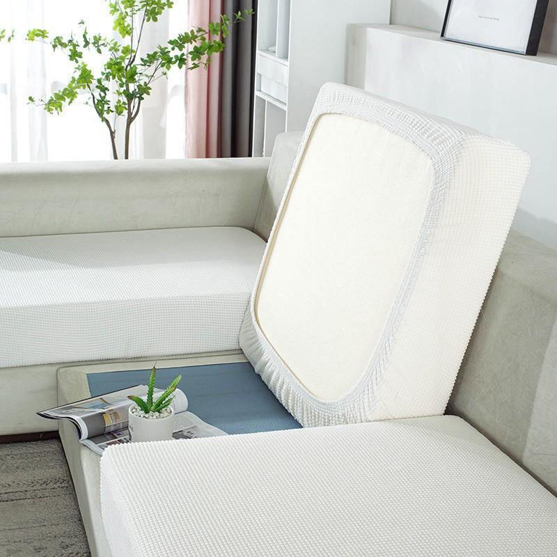 Elastischer Maiskorn Sofaüberwurf: Universeller Vier-Jahreszeiten Sofa- & Sitzkissenbezug