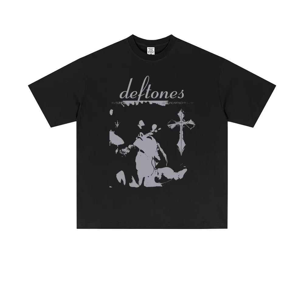 2026 Rock Band Deftones Saturday Night Wrist T Shirt Men Women Alternative Heavy Metal Streetwear Male Fashion Oversized T-shirt Tops 4XL