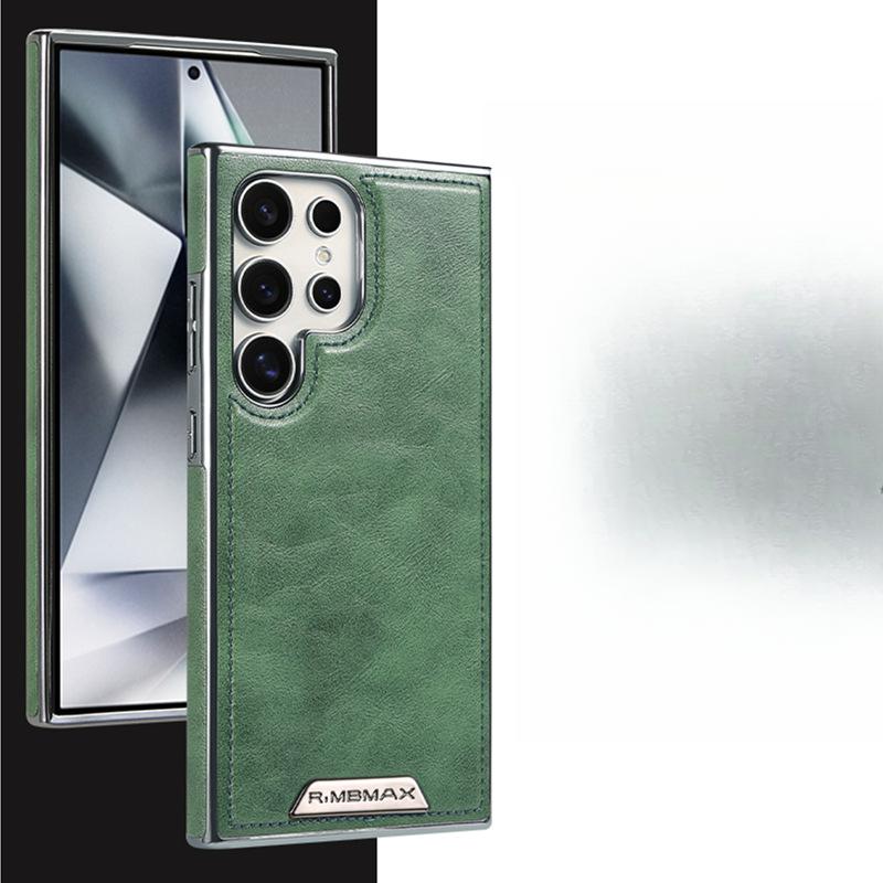 

Magnetic Case Samsung S24ultra Mobile Phone Case Suitable for All-inclusive Galaxy Anti-fall S23plus Simple 24+ Set Samsung Galaxy S23