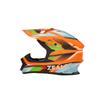 ZEALOT Mud Jumper 2 Helmet Graphic S Size Off-Road Off-Road Orange/Blue 55-56cm MJ0016/S