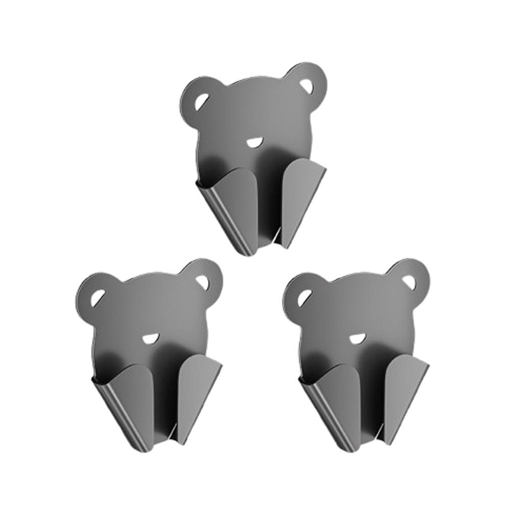 3pcs Punch-Free Scissor Holder Self-adhesive Scissor Display Shelf  Home Organization