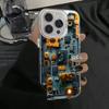 Advanced Circuit Board Electroplate Phone Case For Xiaomi Mi 15 T Pro 14T 13T 12T Mi 17 Pro 15 14 13 12 11 Lite 5G  Back Cover