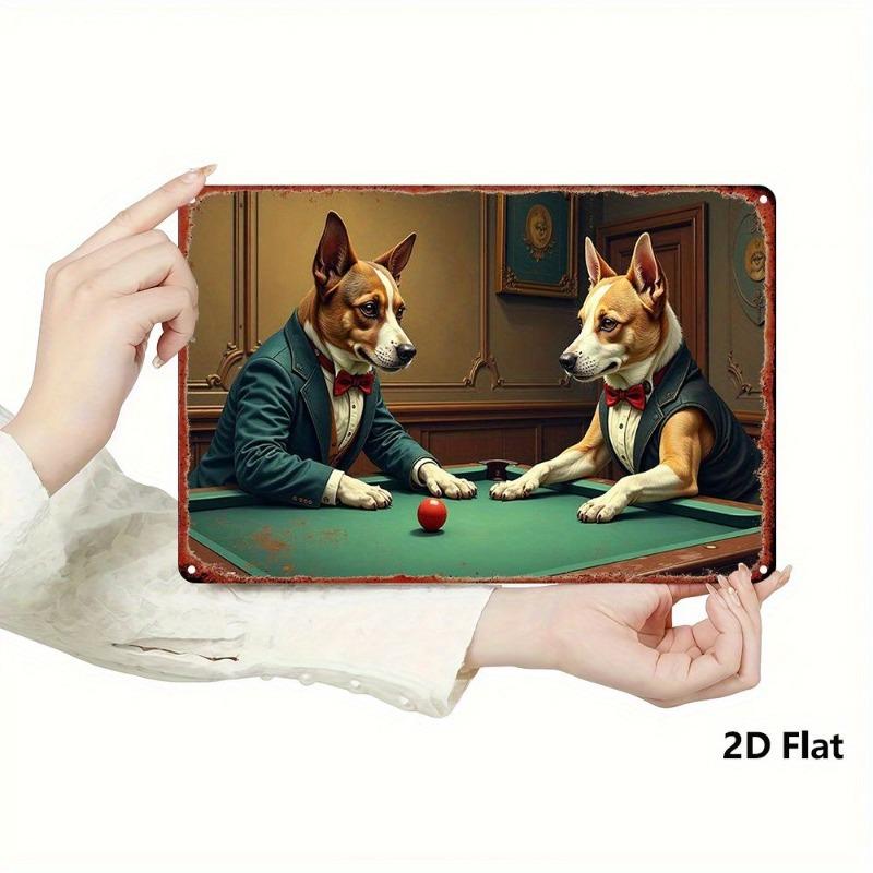 Retro Metal Paintings, Furniture, Living Room Decoration 20x30cm