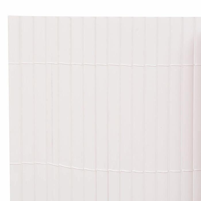 Clôture de jardin - vidaXL - Double face - 90 x 300 cm - PVC - Résistante aux intempéries