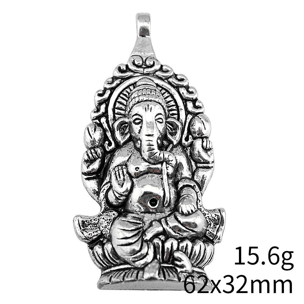 Wedding Anniversary Charms For Jewellery Making Elephant God Charms Pendant Biz Cell Phone Pendant