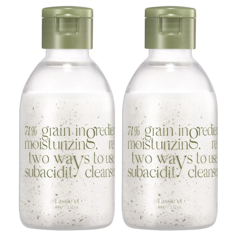 La Cielle Enzyme Oat Scrub Powder Wash, 100g, 2 Pcs
