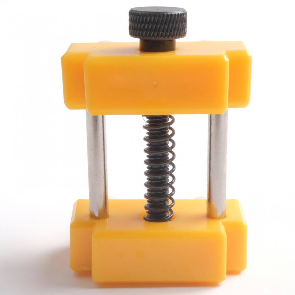 Adjustable Watch Case Holder Stand Repair Tool Stainless Steel Plastic Pins