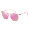 New polarized sunglasses, European and American retro fashion sunglasses, men's and women's colorful outdoor two-color rice nail glasses