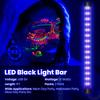 365-395nm Schwarzlichtleiste 10W UV-Lampe 5V USB-Stecker mit Schalter UV-Streifenlichter LED Schwarzlicht für Glow Party Halloween-Beleuchtung