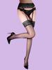 Fashion Peacock Feathers Printing 2 In 1 Pantyhose Lace Garters Waist Oil Shiny Glossy Oil Shiny Stocking Sexy Women Tights