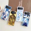 Handyhülle für Samsung Galaxy Z Flip 7 6 5 4 3 Harte faltbare Hülle für Samsung Z Flip6 Flip5 Flip4 Genshin Impact Süße Furina