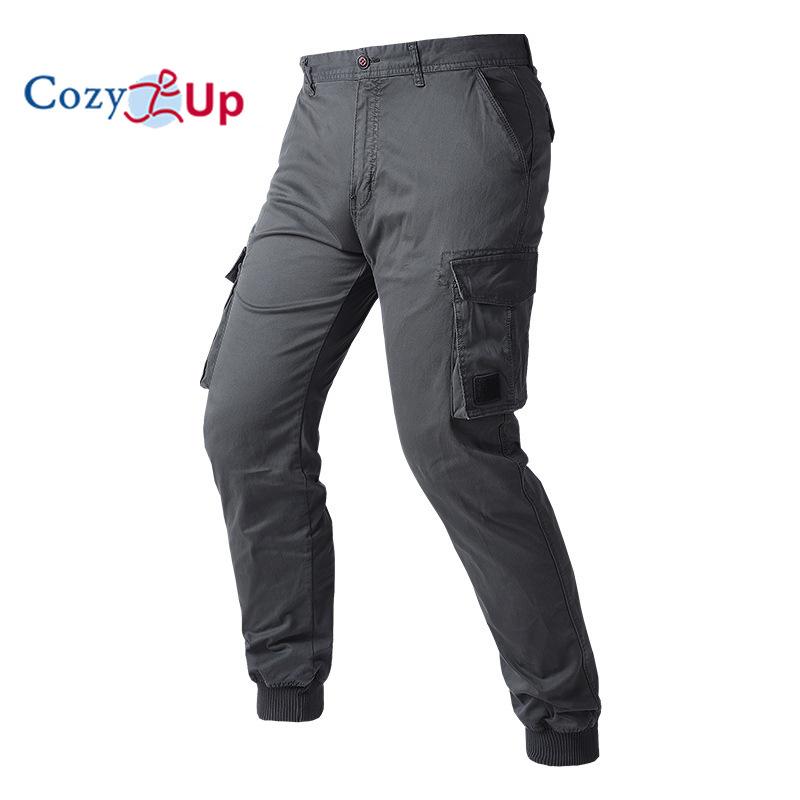 

Затишні робочі штани з кількома кишенями, бавовняні повсякденні чоловічі штани 40 сірий