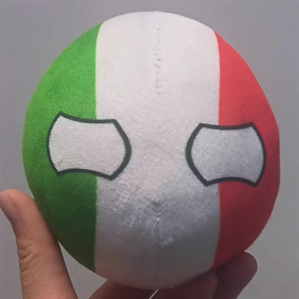 10cm Poľsko guľa plyšový vankúš Bangladéš Írsko Anglicko Škótsko Portoriko Srbsko Wales Nepál Countryball Hračka Darček