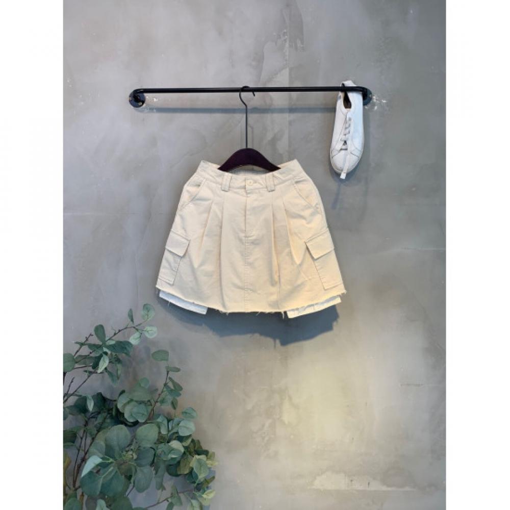 C S In The Room Cargo pIntuCk mIni Skirt 2Color C