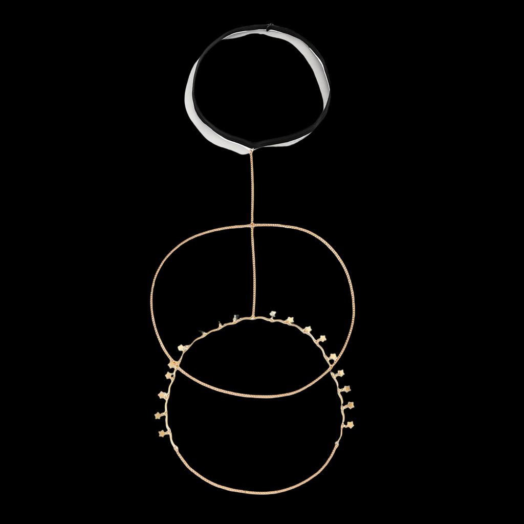 Leg Chain Body Elasticity Pendant Layered Bracelet Tassel Thigh