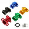 OPGT Motorcycle Carburetor Interface for Mikuni VM22 PZ19 PZ26 Carb Accessories CNC Intake Pipe Manifold Dirt Pit Bike Adapter