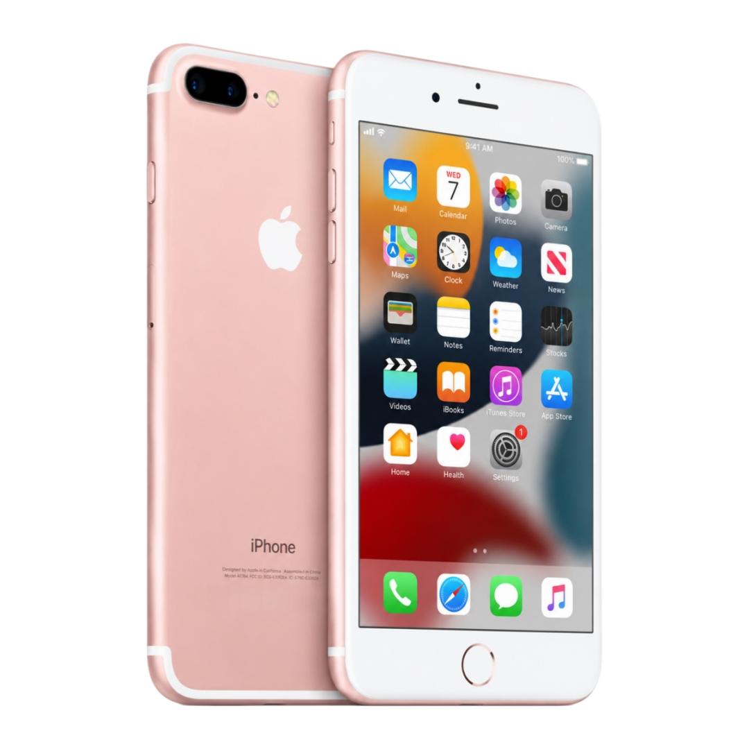 Gerenoveerde Apple iPhone 7 Plus 3GB RAM 128GB ROM Alle Kleuren 4G LTE Ontgrendeld iOS Smartphone Met Enkele SIM 128GB rosé gouden kleur